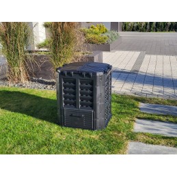 Vienkamerinis modulinis sodo komposteris, ištisus metus, 300l, kokybė + inkarai