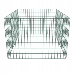 Vidaxl kvadratinio tinklo komposteris 100 x 100 x 70 cm