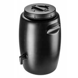 Trąšų bakas 55l sodo statinė trąšoms gaminti, srutų čiaupas