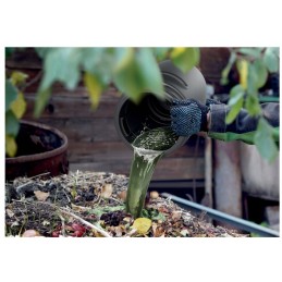 Didelis sodo komposteris, 55l, ištisus metus, su čiaupu, stiprios trąšos sodui