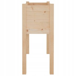 Garden pots 2 pcs 70x31x70 cm solid wood