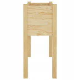 Garden pots 2 pcs 70x31x70 cm solid wood