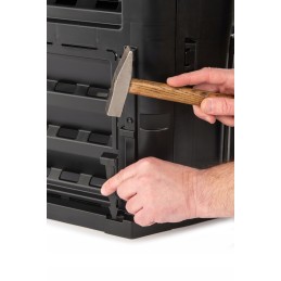 Komposteris, sodo konteineris žolės atliekoms, 300 litrų