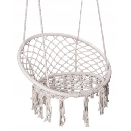 Pakabinamas fotelis namams, sodui, gandralizdžiui, austos sodo sūpynės