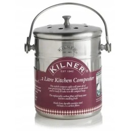 Kilner komposteris 19 × 14 cm 2 l nerūdijančio plieno