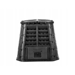 Ecobat ecosmart uždaras komposteris 420 l, didelės talpos, aukštos kokybės