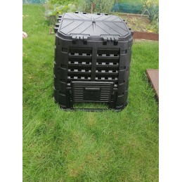 Ecobat ecosmart uždaras komposteris 420 l, didelės talpos, aukštos kokybės