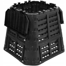 Ecobat ecosmart uždaras komposteris 420 l, didelės talpos, aukštos kokybės