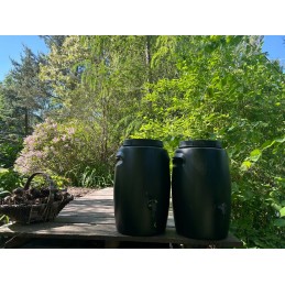 Trąšų statinė 55 litrai, natūralus dilgėlių skystis, komposterio talpa