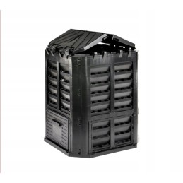 Juodas 1 dubenėlio komposteris, 360l, patvarus, talpus