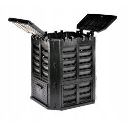 Juodas 1 dubenėlio komposteris, 360l, patvarus, talpus