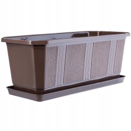 Balcony flowerpot with stand