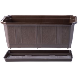 Balcony flowerpot with stand