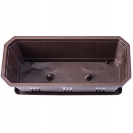 Balcony flowerpot with stand