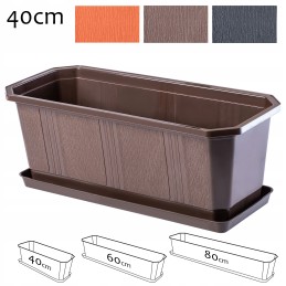 Balcony flowerpot with stand