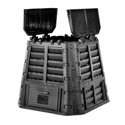 Sodo komposteris ecosmart 480l juodas - naujas kameros modelis ecobat 480l