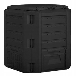 komposteris 380 l juodas