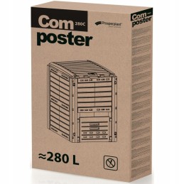 Sodo komposteris Compgreen Woody 280l tinkamas plastikas