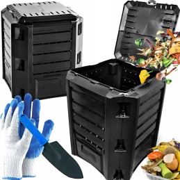 Lenkiškas sodo komposteris compogreen ikst380c 380l + priedai