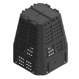 Multikomposteris 740l juodas