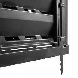 Modulinis sodo komposteris, juodas, ištisus metus