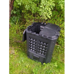 Modulinis sodo komposteris, juodas, ištisus metus