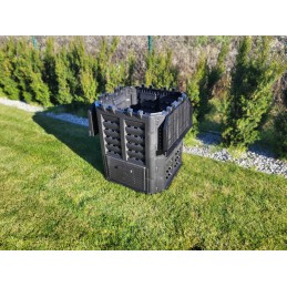 1 kameros ecobat komposteris, 300 l, juodas
