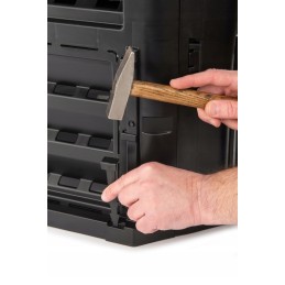 Sodo komposteris 300 l, talpus, lengvai surenkamas, su skylutėmis, dovana