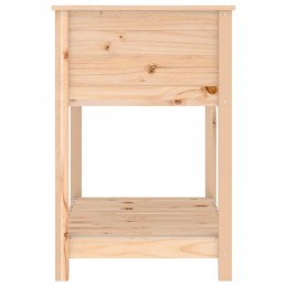 Vidaxl Planter with Shelf 82.5x54x81 cm Solid Pine Wood