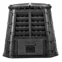 Sodo komposteris 480 l, talpus, lengvai surenkamas, su skylutėmis, dovana