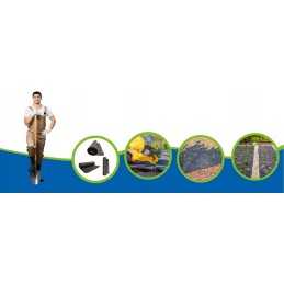 Juoda sodo agrotekstilė tujoms, daržovėms, vaisiams, augalams, 50g UV, 0,8 x 10m