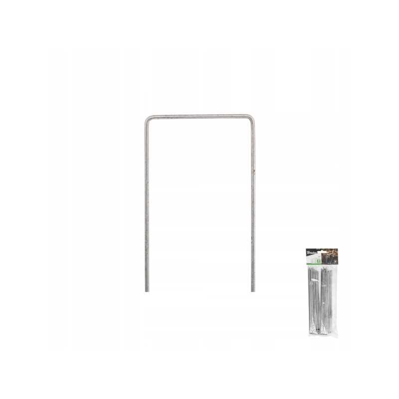 Bradas metalinis kaištis 15 cm u formos 20 vnt