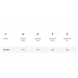 komposteris 83x72x72cm šalčiui atsparus 380l juodas