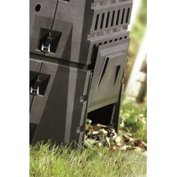 komposteris 83x72x72cm šalčiui atsparus 380l juodas