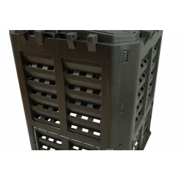 Komposteris 360l juodas lenkiškas, atsparus šalčiui