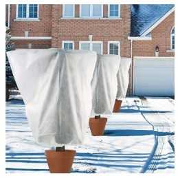 Krepšys ant gaubto, žieminė agrotekstilė, balta, 150x120 cm, 1 vnt