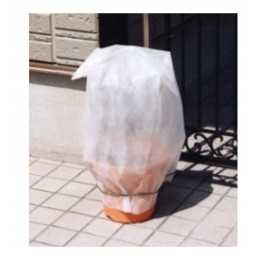 Krepšys ant gaubto, žieminė agrotekstilė, balta, 150x120 cm, 1 vnt