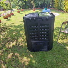 Sodo komposteris organinėms atliekoms 68 x 68 x 84 cm 360 l