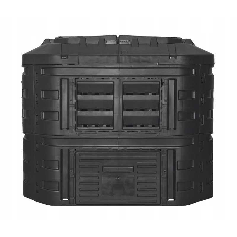 Modulinis komposteris 600l juodas