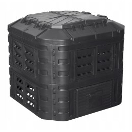 Modulinis komposteris 600l juodas