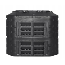 Modulinis komposteris 600l juodas