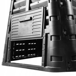 Modulinis sodo komposteris, juodas, ištisus metus