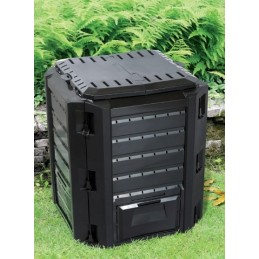 Komposteris compogreen juodas 380l prosperplast ikst380c