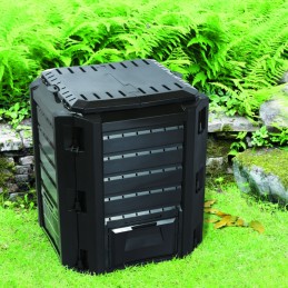 Komposteris compogreen juodas 380l prosperplast ikst380c