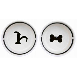 Trixie keramikiniai dubenys ant stovo šunims 2x0,6l