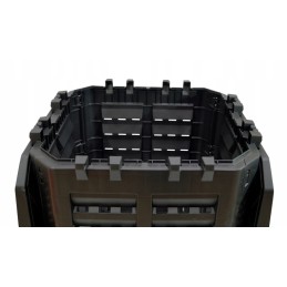 Didelis sodo komposteris, 300l, ekologiškas, modulinis, atsparus šalčiui, eco xl