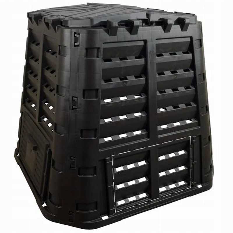 Multikomposteris 480l juodas