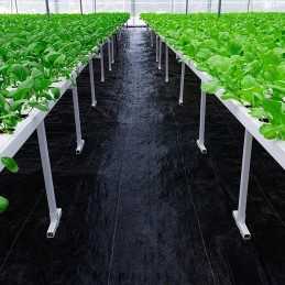 Stora nuo piktžolių agrotekstilė, piktžolių kontrolės agrotekstilė, juoda, 90g/m, 1,1x5m