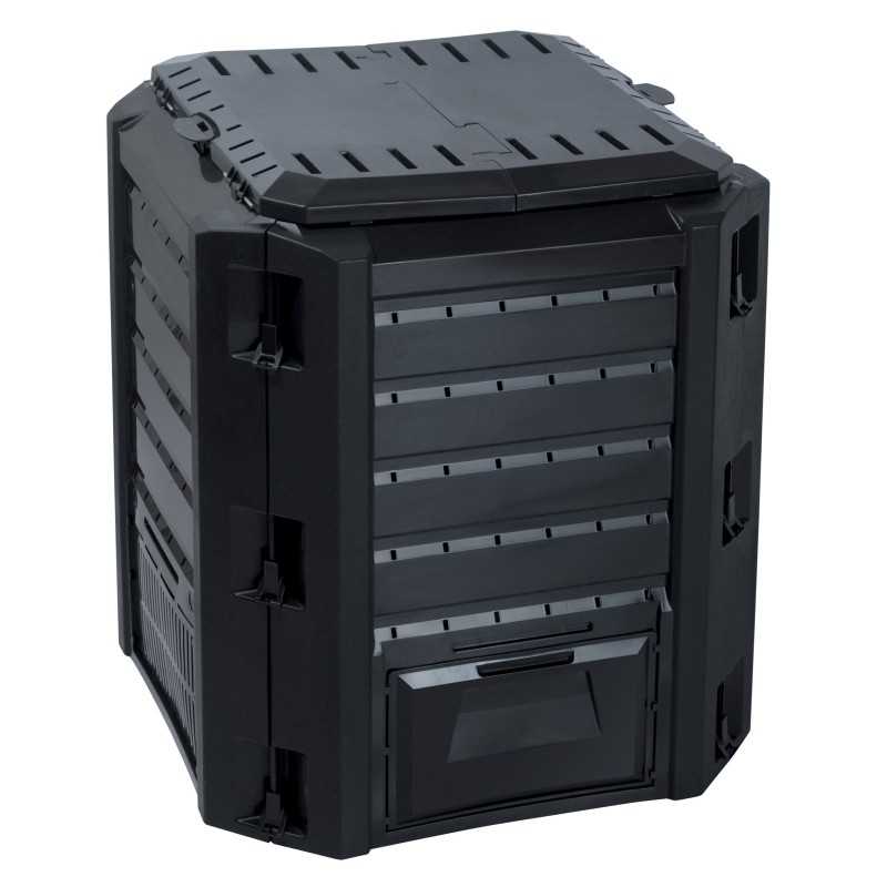 Compogreen 380l juodas komposteris