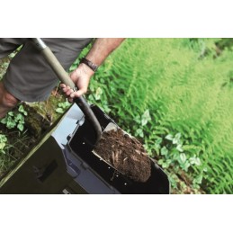 Compogreen 380l juodas komposteris